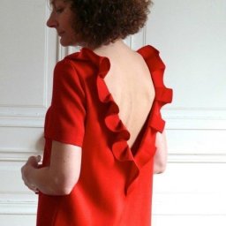 ​Платье с интересной спинкой