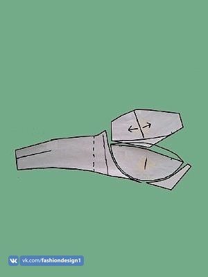 Построение выкройки простого бюстгальтера на основе базовой выкройки лифа Построение выкройки простого бюстгальтера на основе базовой выкройки лифа