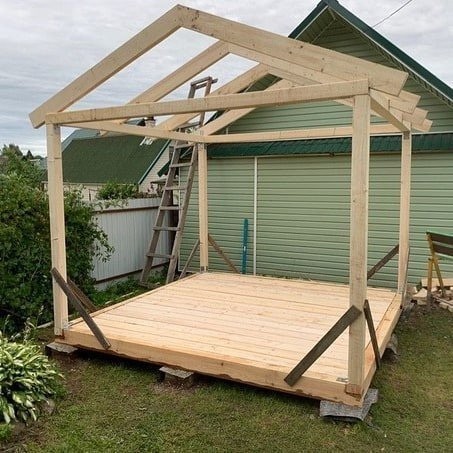 Шикарная беседка своими руками