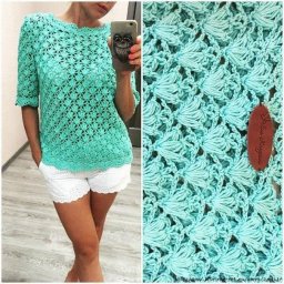 Узop для пуловера