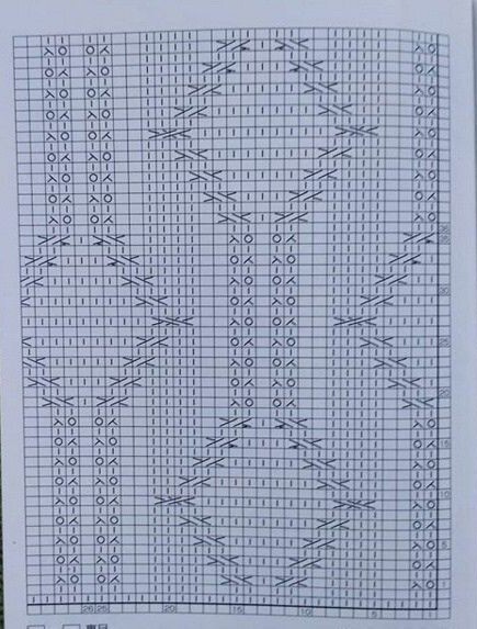 Весенний узор из бабочек