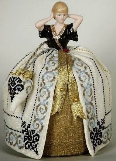 Винтажные куклы-игольницы