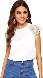 Блузы с кружевными рукавчиками: идеи для красоты образа