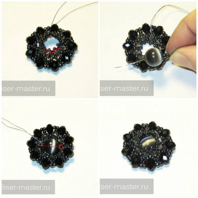 ​Брошь "Каменная сказка"