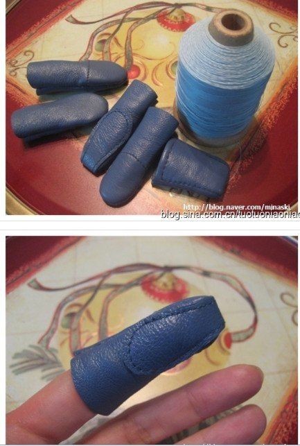 Делаем удобные наперстки по размеру пальцев