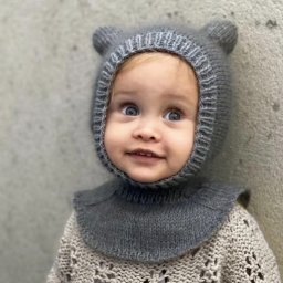 ​Детская шапочка-балаклава "Медвежонок"