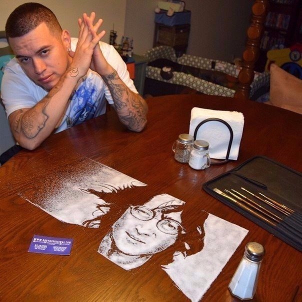 ​Картины из соли: идеи для творческого вдохновения