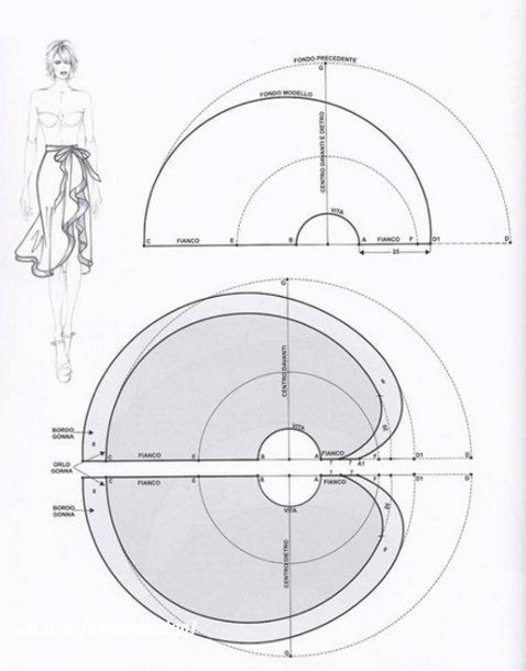 Красивые юбки простого кроя для начинающих