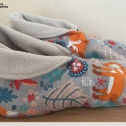 Шьём домашние флисовые тапочки