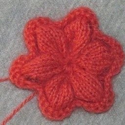 Вязание цветов: мастер-класс