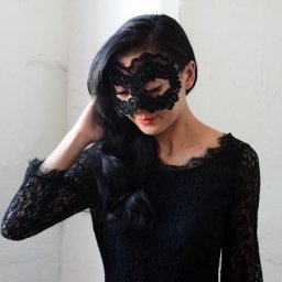 ​Кружевная маска своими руками