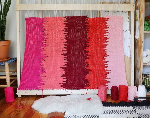Плетём коврик