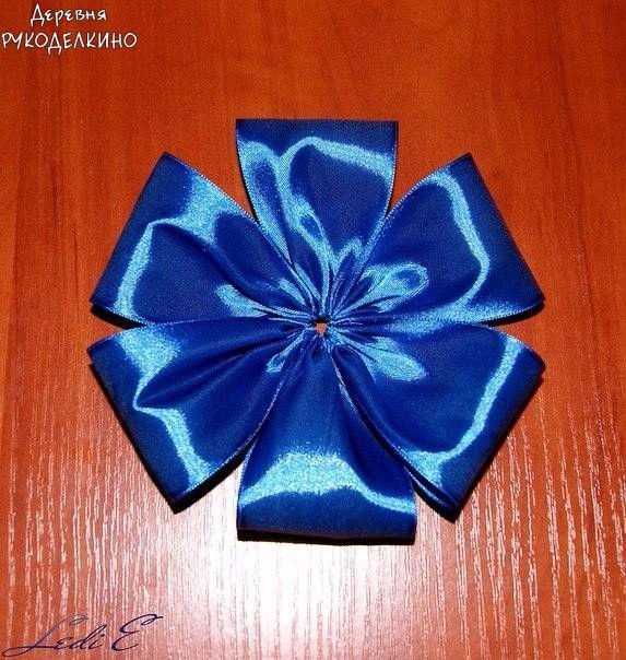 Пышный бантик: мастер-класс