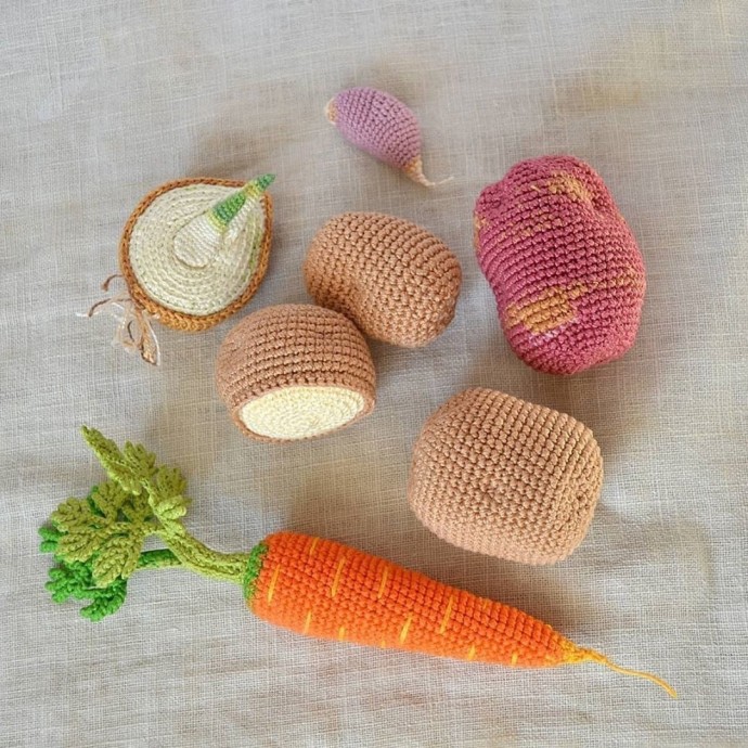 ​Вяжем разные растения