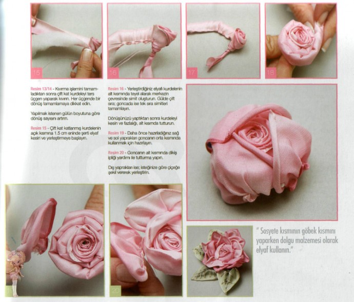 Вышивка с помощью лент на высшем уровне