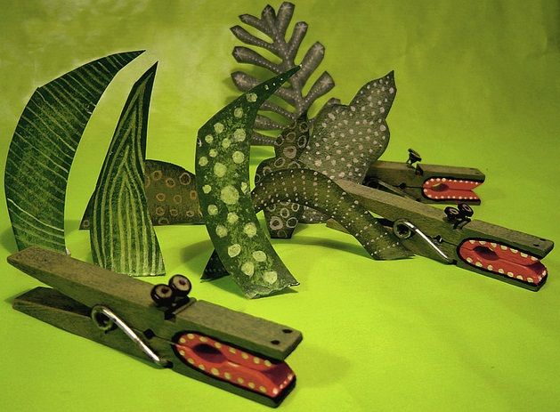 Идеи поделок из прищепок