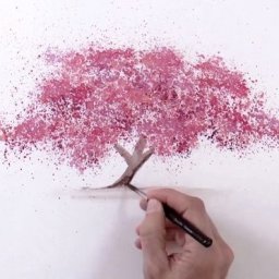 Интересная техника рисования