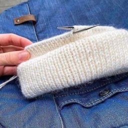 Как без сложных расчетов связать шапку