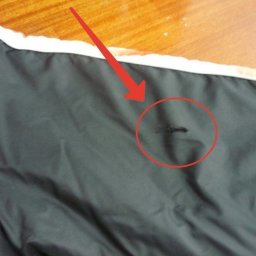 ​Как зашить небольшую дырочку на куртке