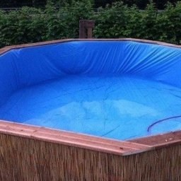 Как самому построить бассейн из простых деревянных поддонов