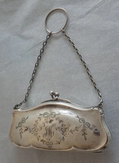 Серебряные сумочки и кошельки начала XX века