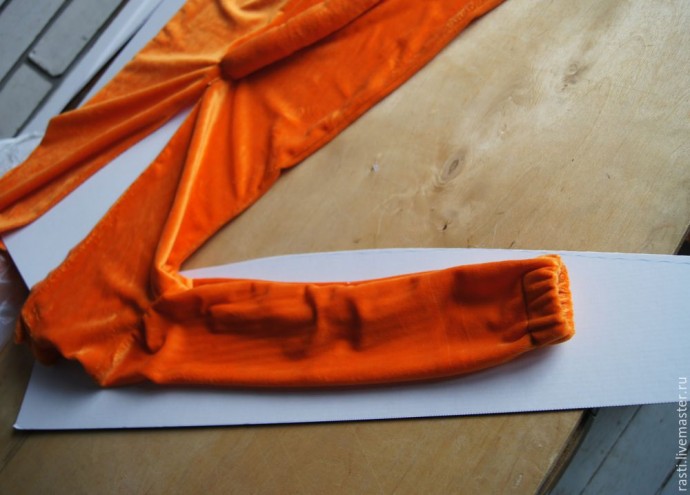 Наносим несложный рисунок на ткань Наносим несложный рисунок на ткань