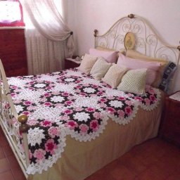 ​Покрывало в стиле шебби-шика