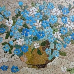 Мозаика из яичной скорлупы