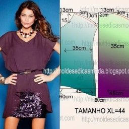 Моделируем туники и блузки