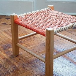 Плетеное сиденье для табурета