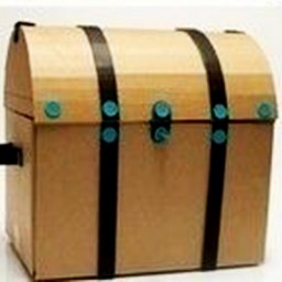 Сундук из картонной коробки