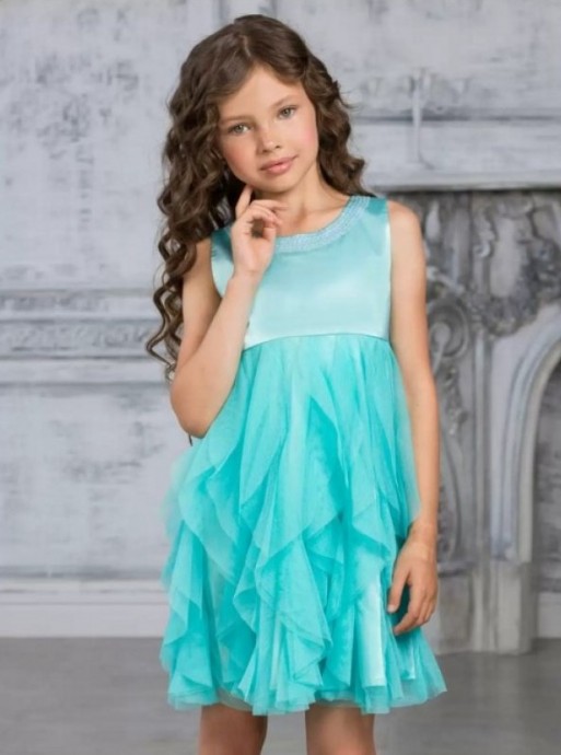 Воланы для детского платья