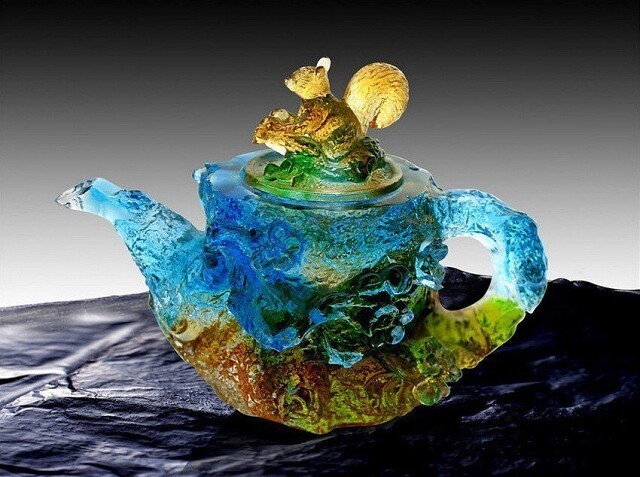 ​Чайнички из художественного стекла