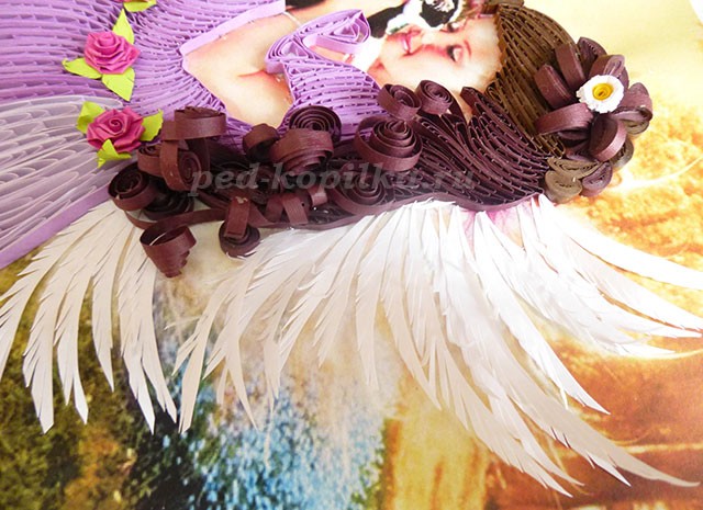 Картина в технике квиллинг: мастер-класс