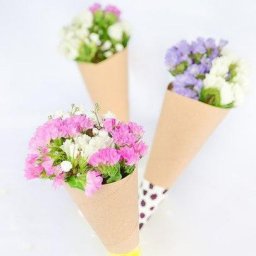 Оформление букета просто и красиво