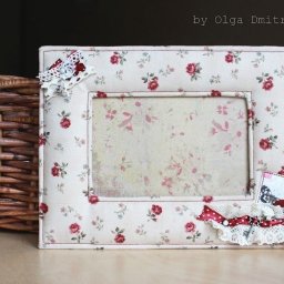 Мягкая фото рамка: мастер-класс