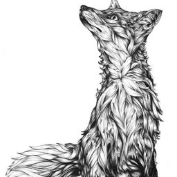 ​Очень красивая лиса