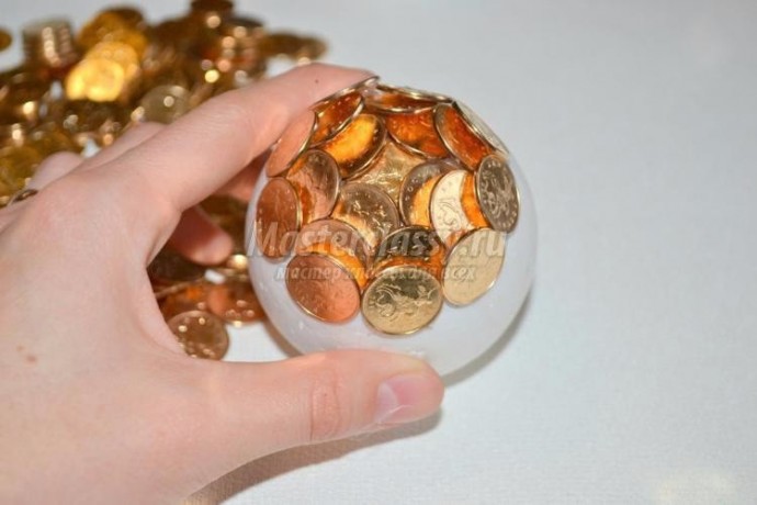 Денежный топиарий для привлечения удачи Денежный топиарий для привлечения удачи