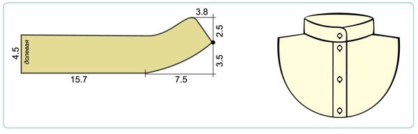 Как строить разные виды воротников