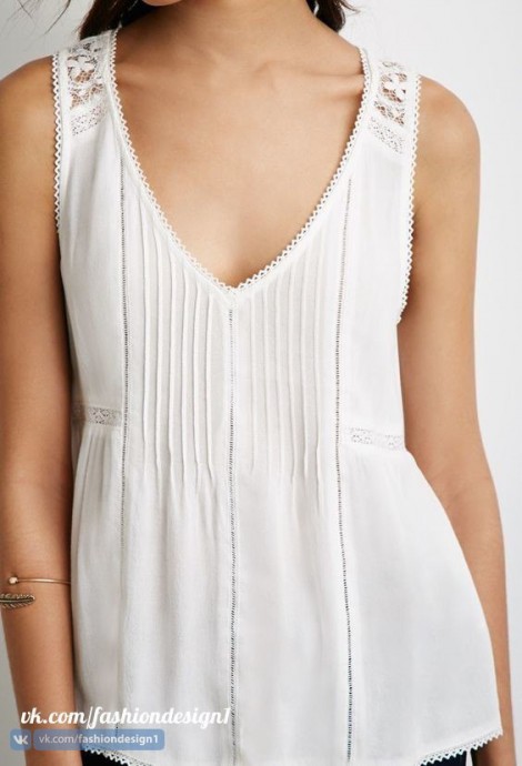 Красивые варианты обработки переда Красивые варианты обработки переда