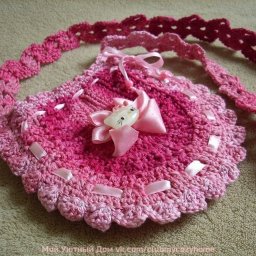 Летняя вязаная сумочка для для девочки