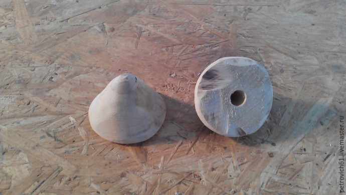 Грибочки из арматуры и кругляка