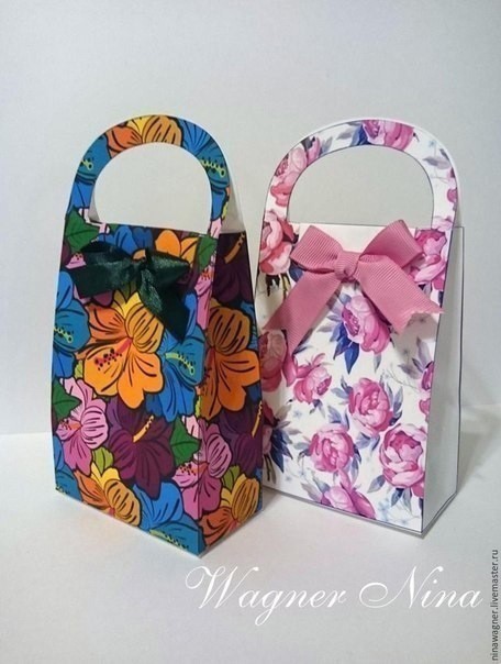 Сумочки для упаковки подарков