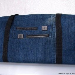 Сумка из старых джинсов