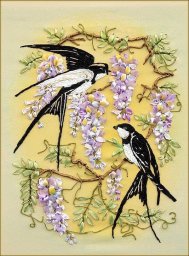 ​Восхитительные примеры вышивки лентами