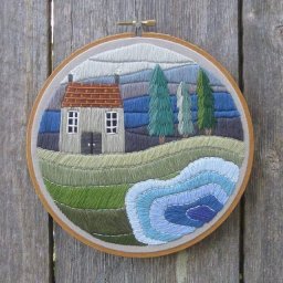 ​Интересные идеи вышивки в необычной технике