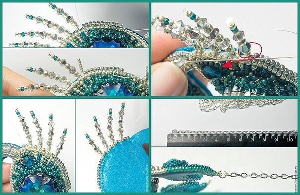 Краб из бисера