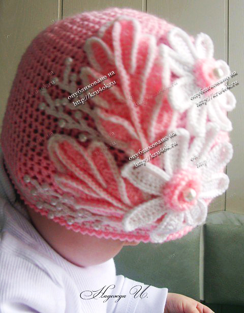 Красивейшие хлопковые шапочки для деток от солнца и не только: идеи