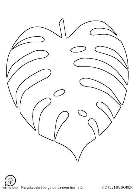 Тропические листья