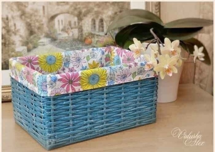 Коробки-плетёнки